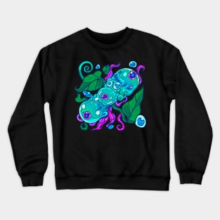 Abstract Cool spring flowers and leaves Crewneck Sweatshirt